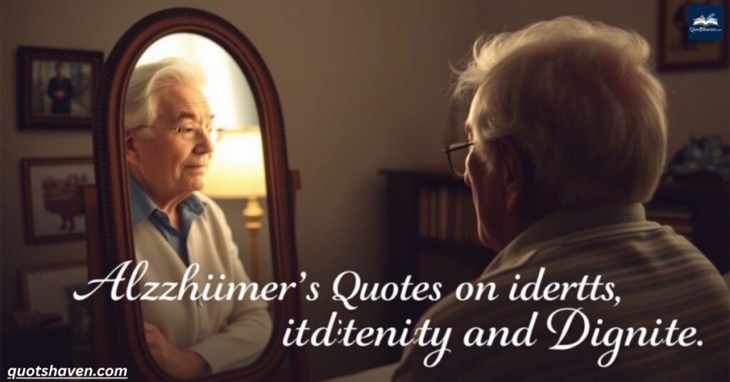 Alzheimer’s Quotes on Identity and Dignity