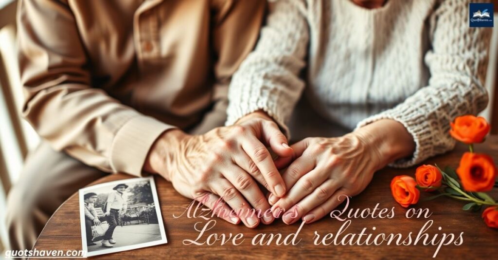 Alzheimer’s Quotes on Love and Relationships