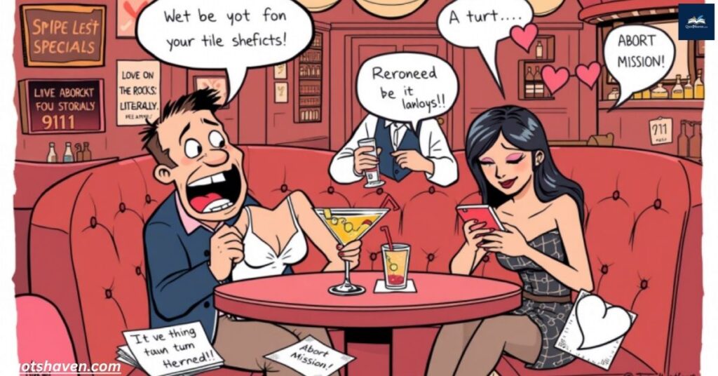 Bar Funny Quotes on Dating Disasters