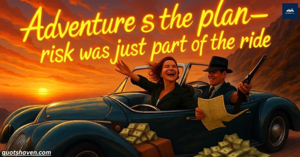 Bonnie and Clyde Quotes on Adventure and Risk