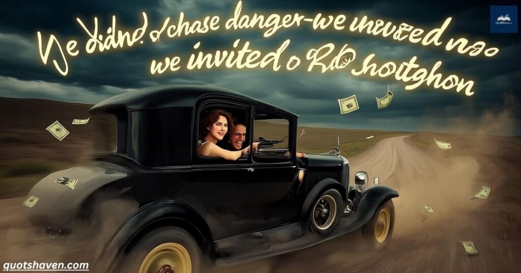 Bonnie and Clyde Quotes on Living on the Edge