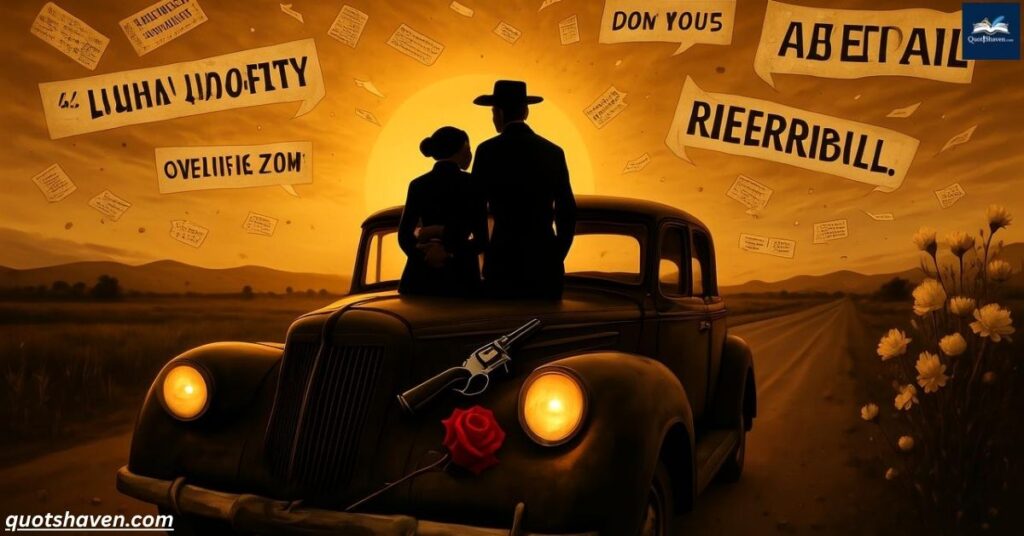 Bonnie and Clyde Quotes on Love and Loyalty