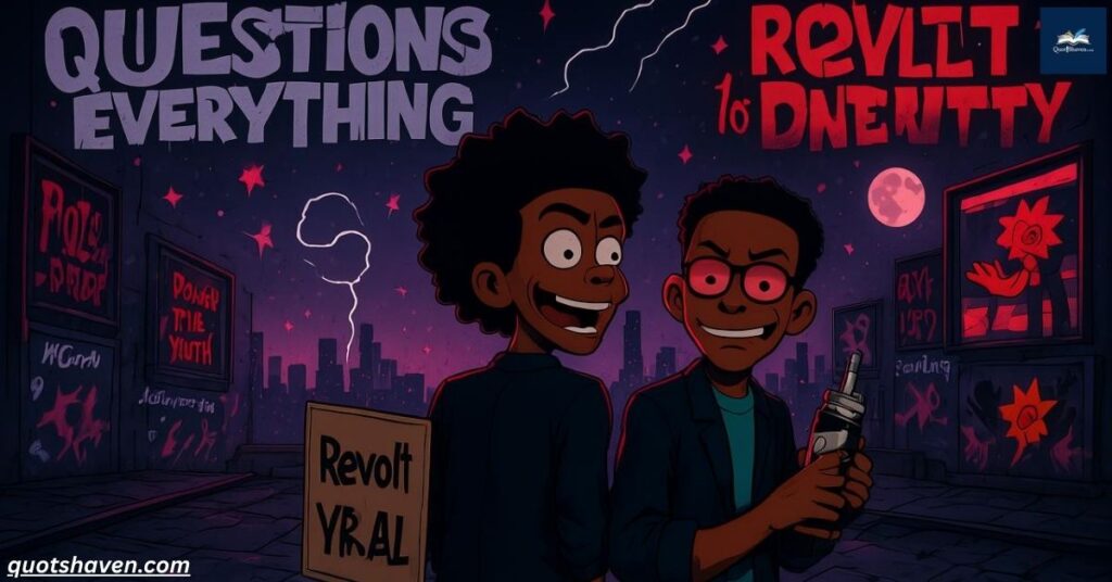 Boondocks Quotes on Youth and Rebellion