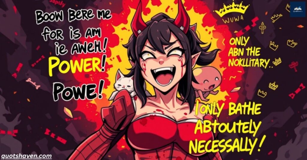 Chainsaw Man Quotes from Power