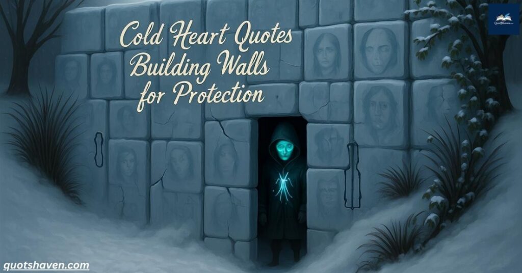 Cold Heart Quotes on Building Walls for Protection