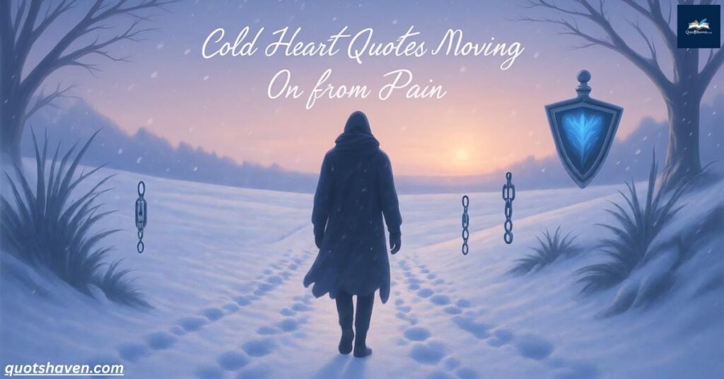 Cold Heart Quotes on Moving On from Pain