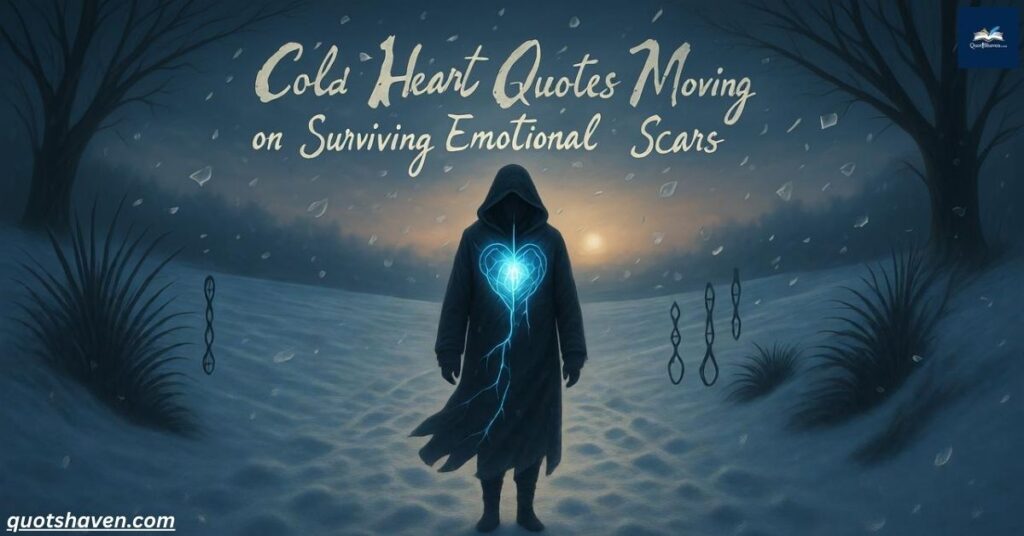 Cold Heart Quotes on Surviving Emotional Scars