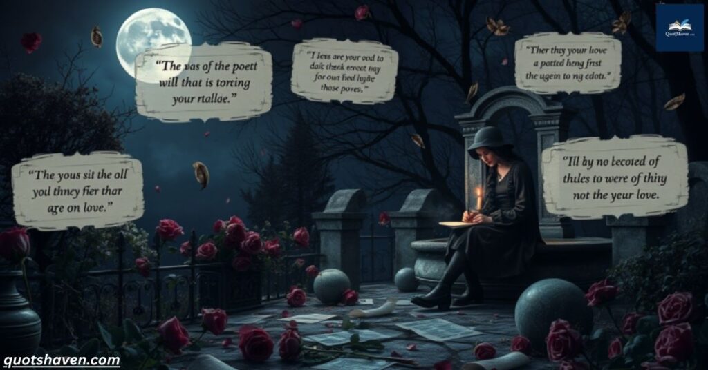 Dark Love Quotes from Poetry