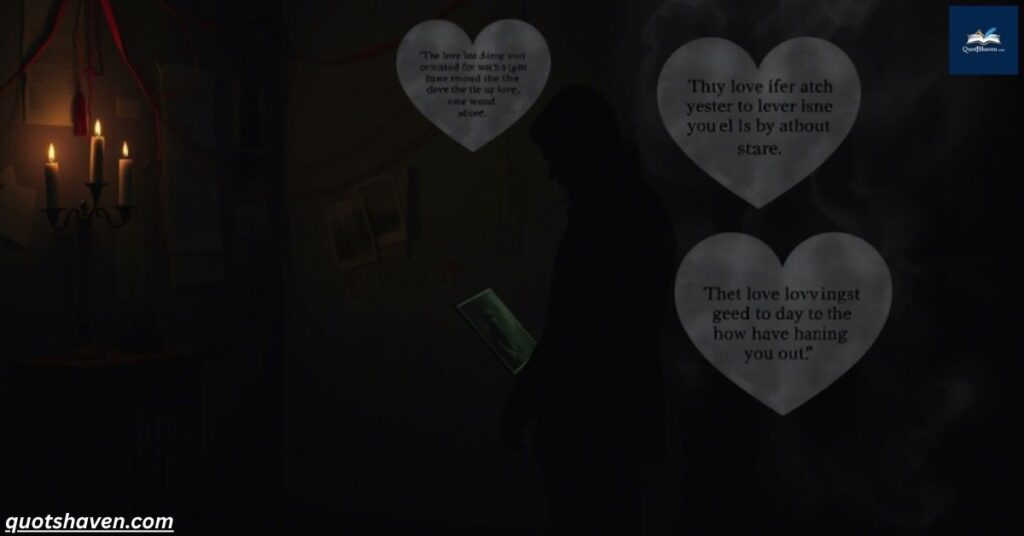 Dark Love Quotes on Obsession