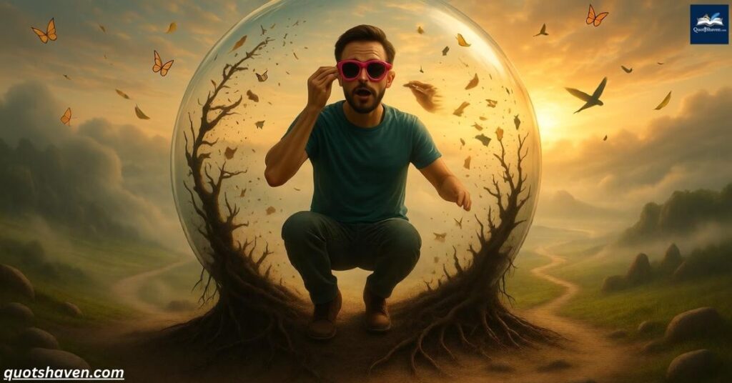 Delusional Quotes on Personal Growth and Breaking Free from Illusions