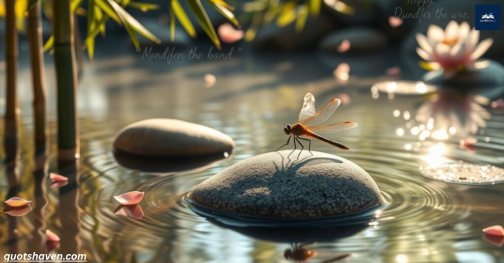 Dragonfly Quotes for Mindfulness