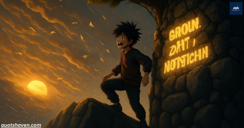 Hunter x Hunter Quotes on Perseverance