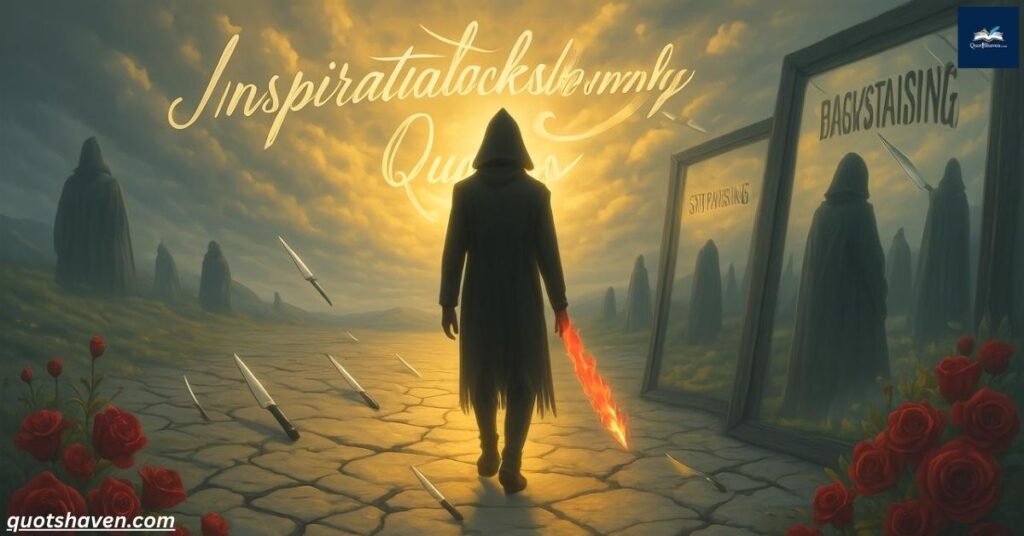Inspirational Backstabbing Quotes