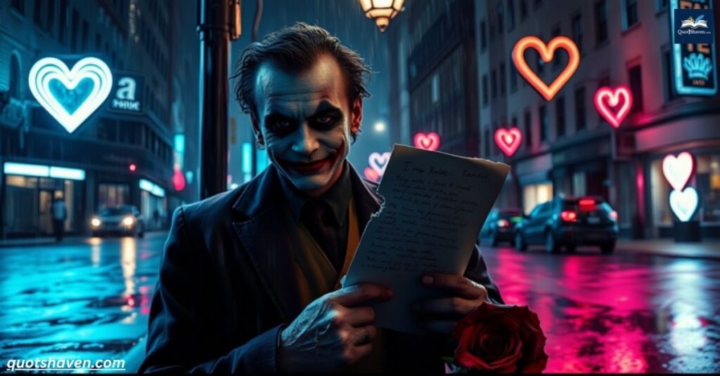 Joker Quotes About Pain and Loss of Love