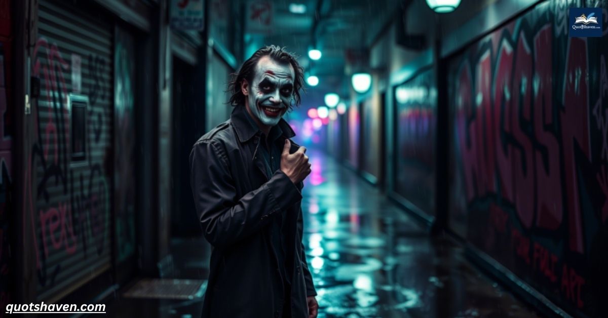 Joker Quotes About Pain