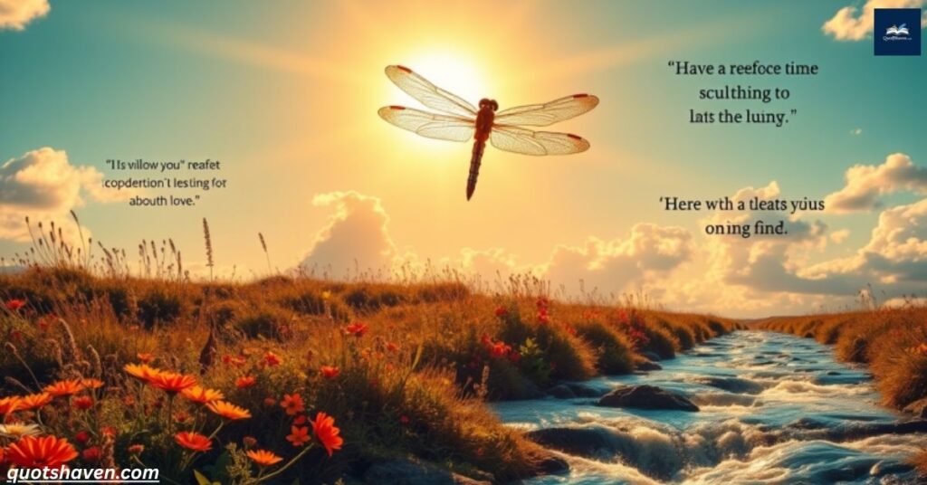 Motivational Dragonfly Quotes