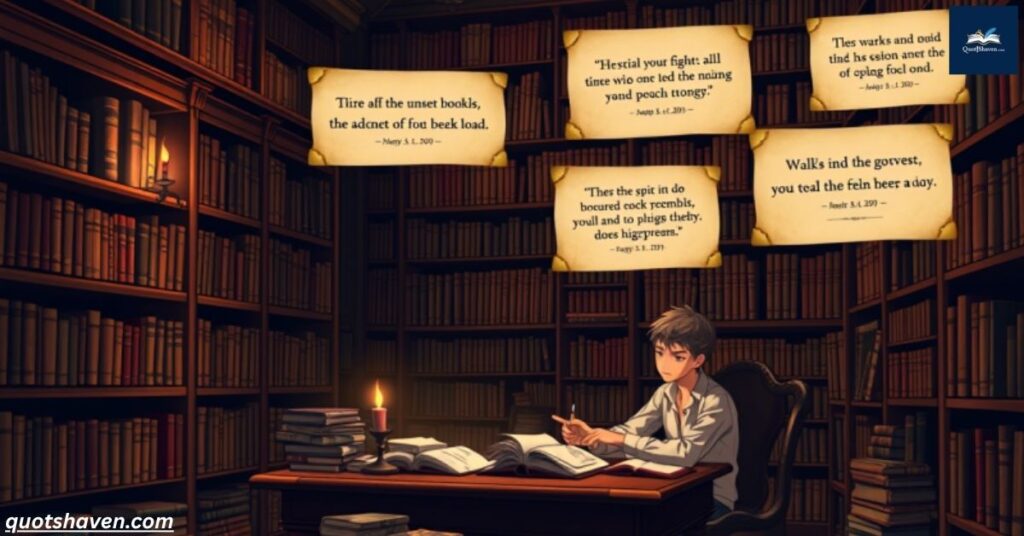 Only When They Need You Quotes from Literature