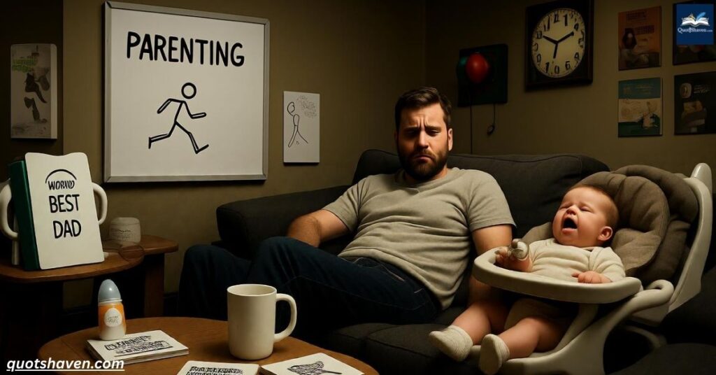 Sarcastic Quotes About Bad Fathers on Parenting Advice
