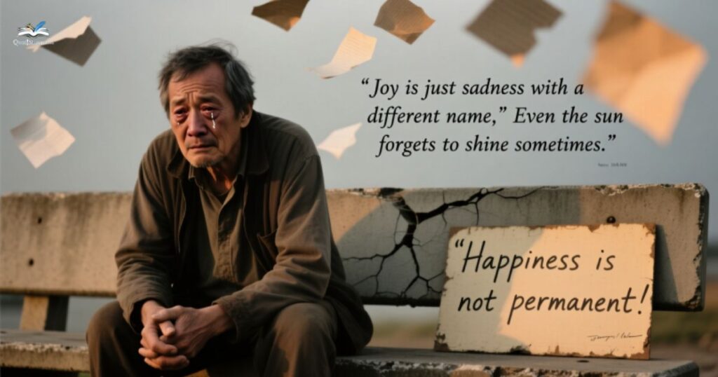 Expectations kill happiness. Ideologies kill happiness. Your thoughts kill happiness. Maxime Lagacé