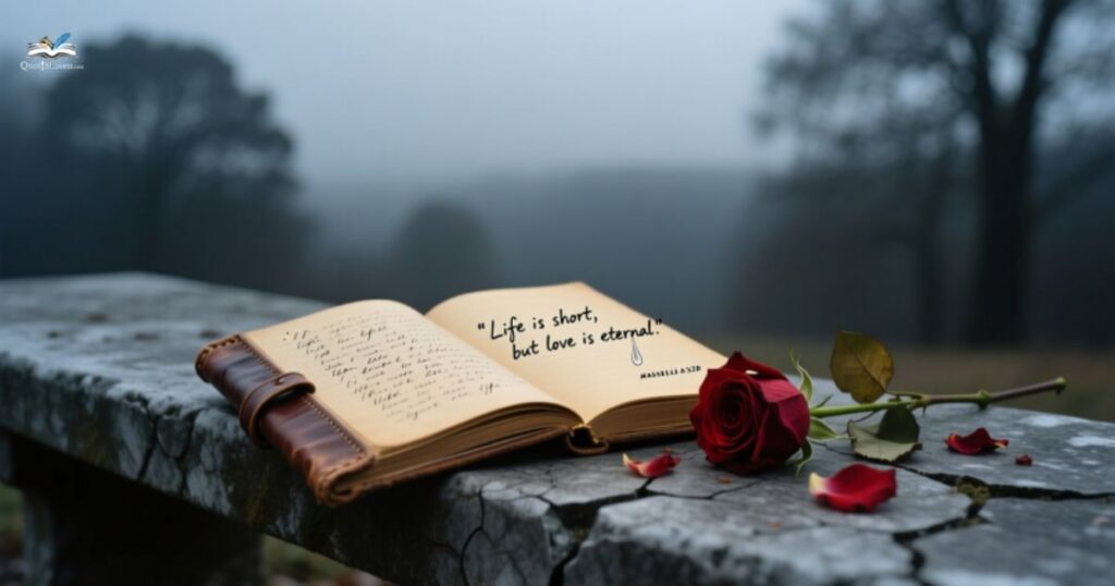 The heart was made to be broken.” Oscar Wilde. ...
Words are easy, like the wind; faithful friends are hard to find.” ...
Every man has his secret sorrows which the world knows not; and often times we call a man cold when he is only sad.” ...
Tears come from the heart and not from the brain.”