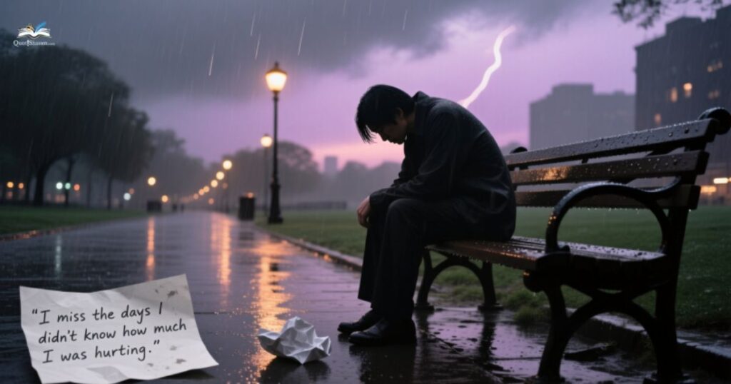 The heart was made to be broken.” Oscar Wilde. ...
Words are easy, like the wind; faithful friends are hard to find.” ...
Every man has his secret sorrows which the world knows not; and often times we call a man cold when he is only sad.” ...