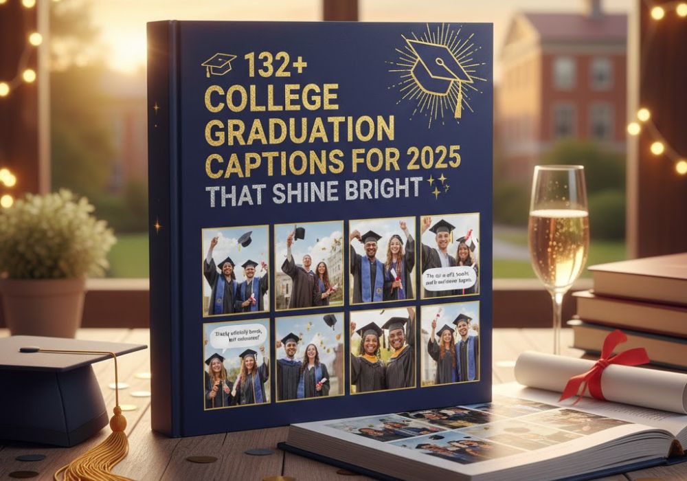 🎓 132+ College Graduation Captions for 2025 That Shine Bright ✨