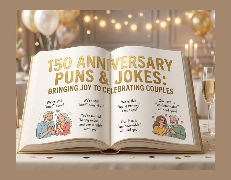 150 Anniversary Puns Jokes Bringing Joy To Celebrating Couples