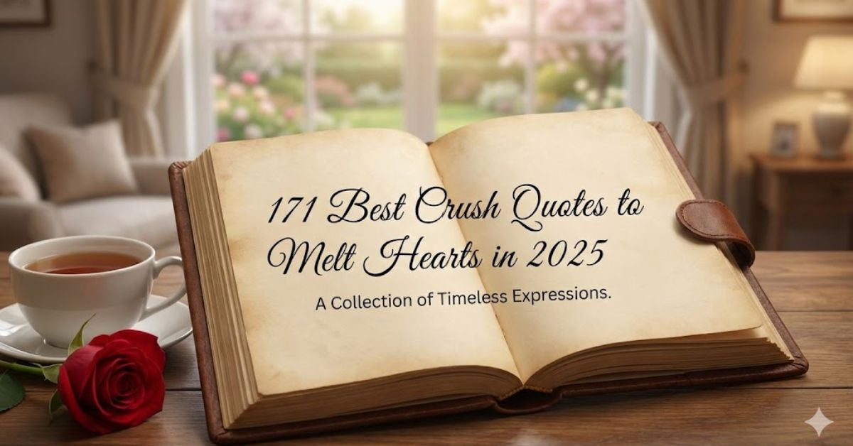 171+ Best Crush Quotes to Melt Hearts in 2025