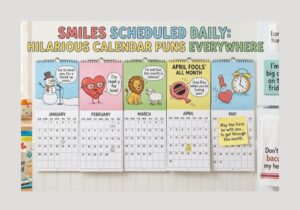 Smiles Scheduled Daily: Hilarious Calendar Puns Everywhere