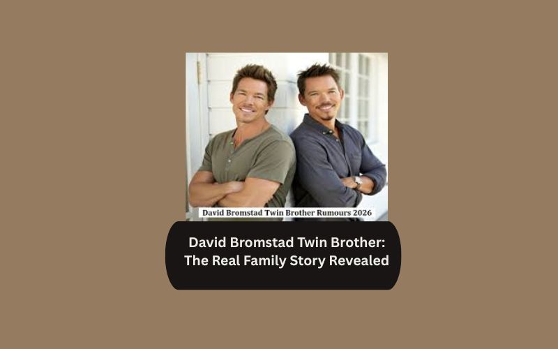 David Bromstad Twin Brother: The Real Family Story Revealed